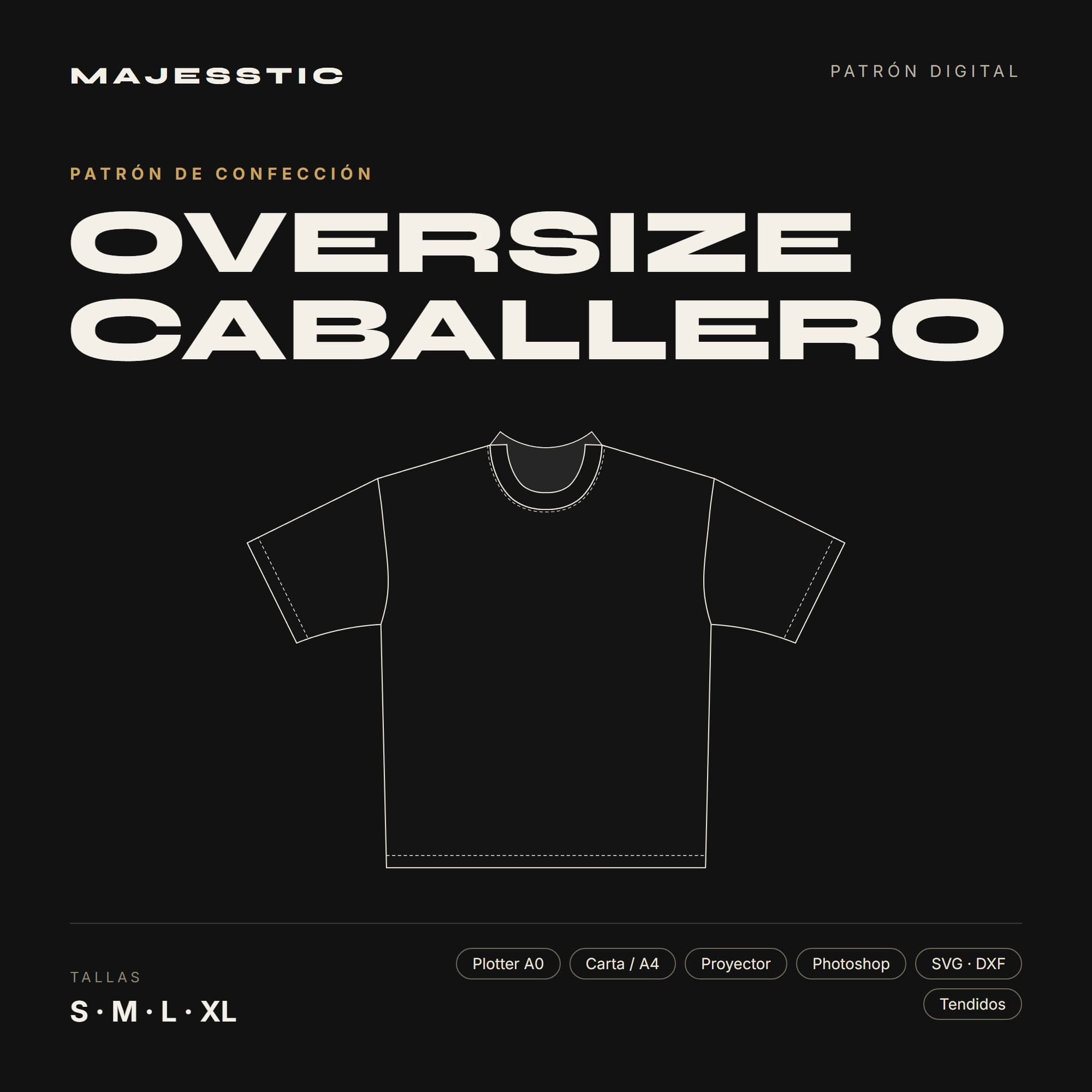 Franela Oversize Caballero